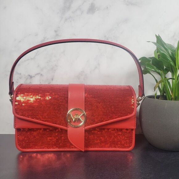 MICHAEL Michael Kors Greenwich Sequin Bag - Picture 10 of 13